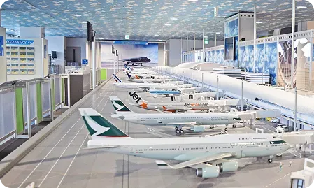 関西国際空港のスカイミュージアム