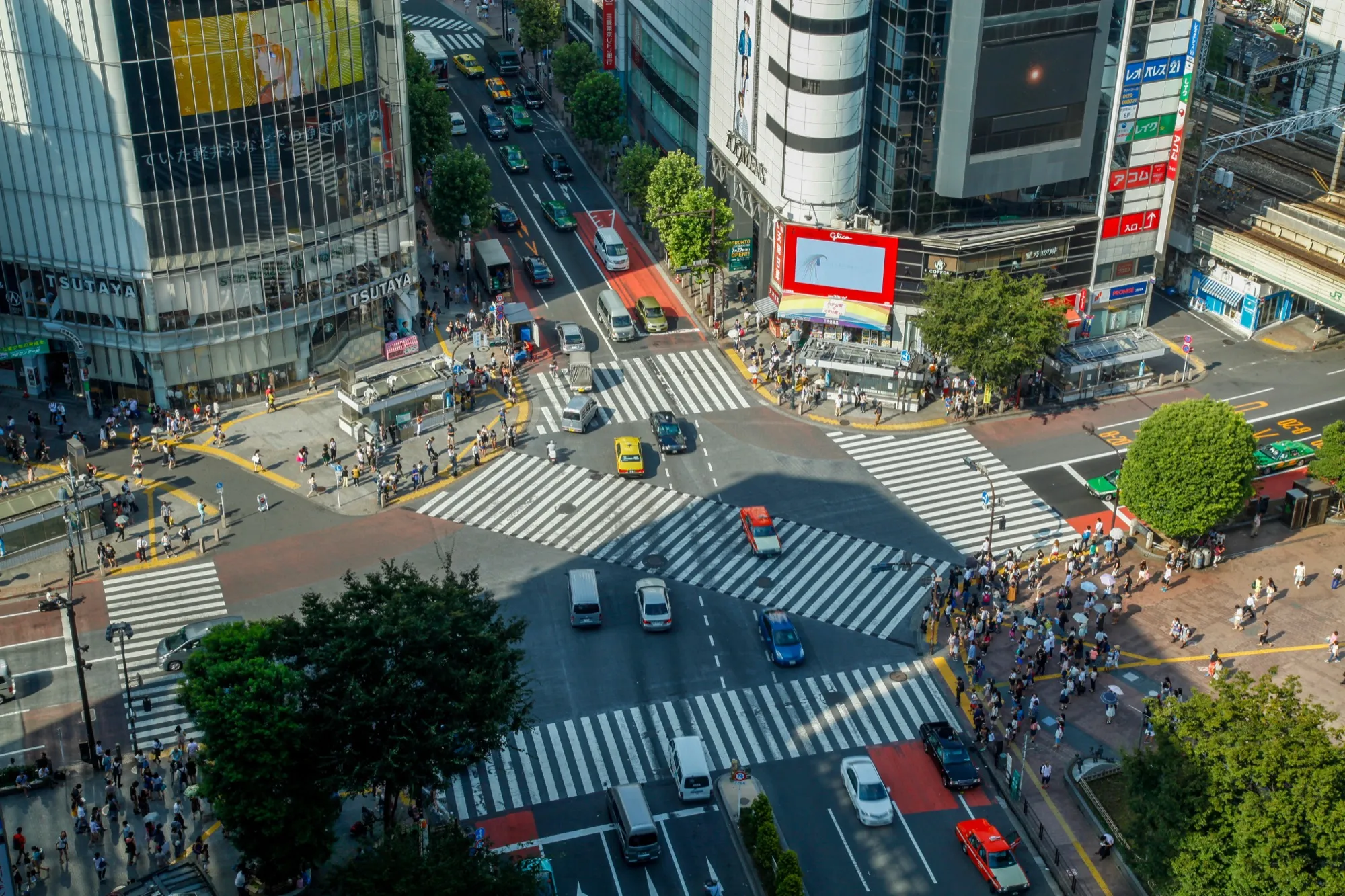 Shibuya Scramble Crossing