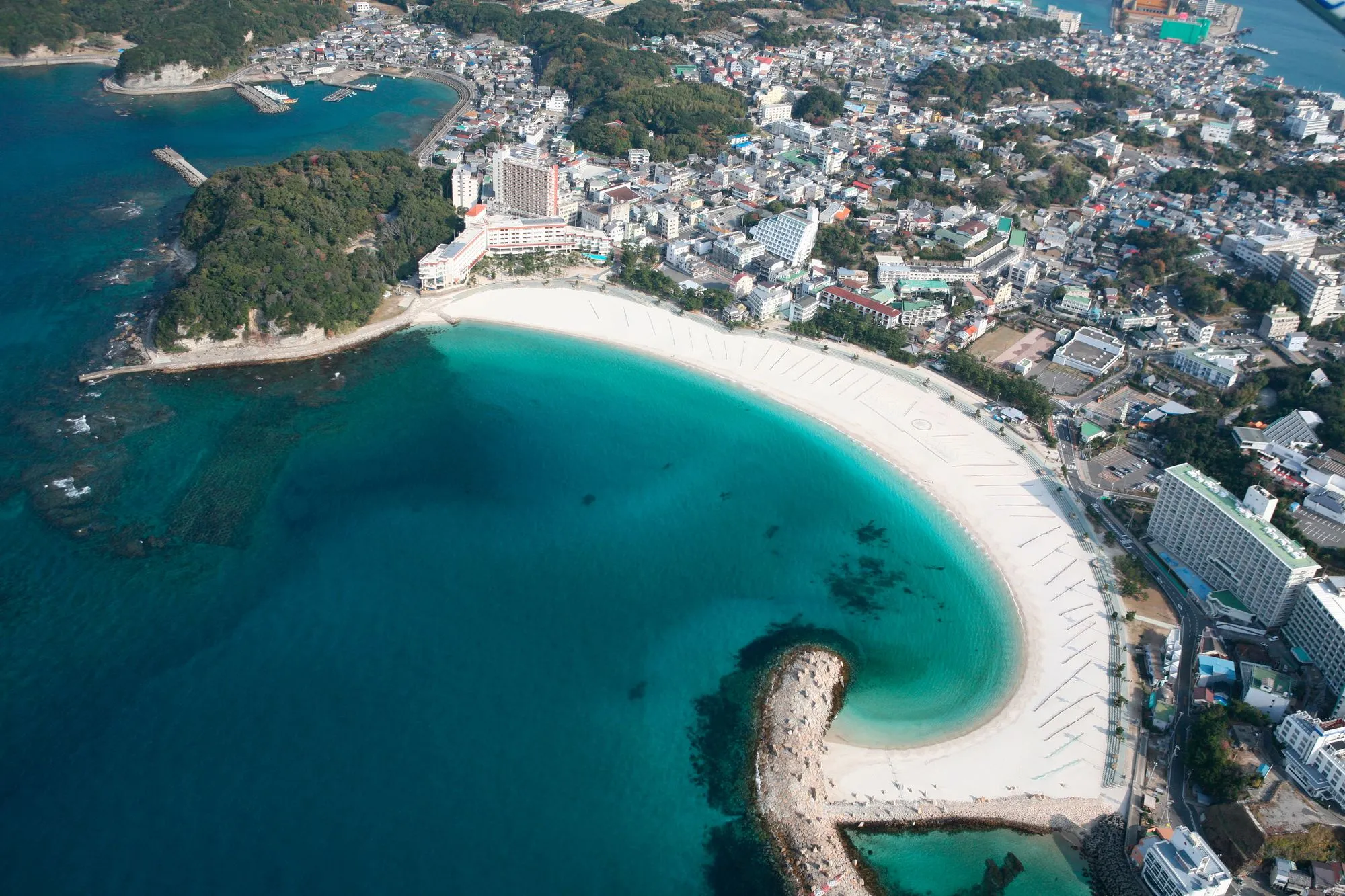 The Shirahama seaside