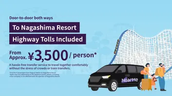 Private Transfer: Between Nagoya & Nagashima Resort / Nagashima Spa Land / Nabana no Sato
